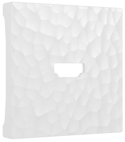 Лицевая панель Werkel Hammer для 1-м. розетки HDMI белый фото Лицевая панель Werkel Hammer для 1-м. розетки HDMI белый картинка